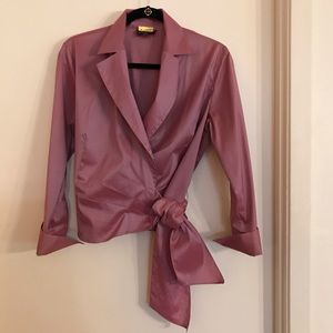 Wrap Dress Blouse 10P